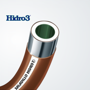 Tubo Hidro3 Aluminio- Termofusión (agua fría/caliente)