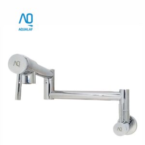 Cocina articulada de Pared cromo